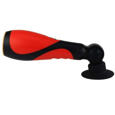 Simulatore di Sesso Orale con 30 Vibrazioni - Silicone Rosso e Nero